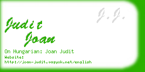 judit joan business card